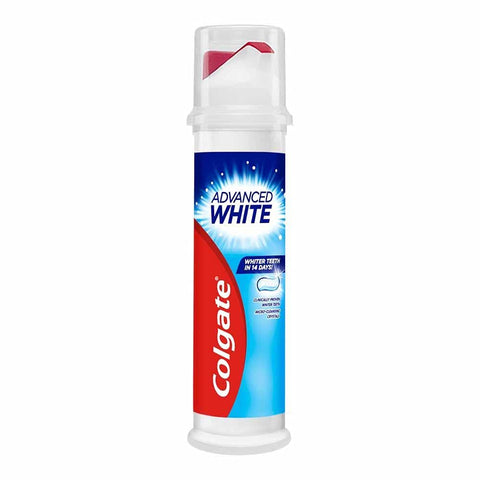 Colgate Advanced Whitening Toothpaste Pump 100ml