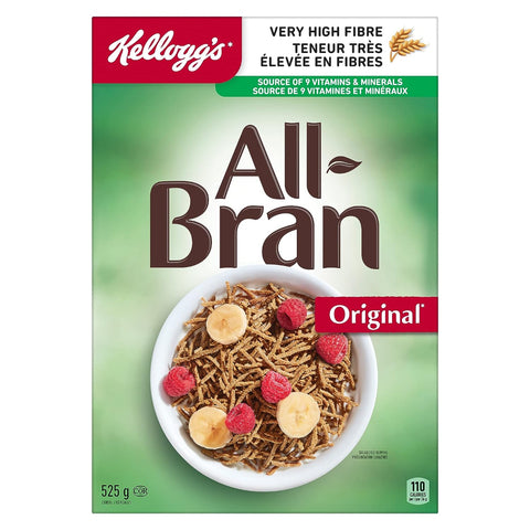 Kelloggs Cereal All Bran original 525g