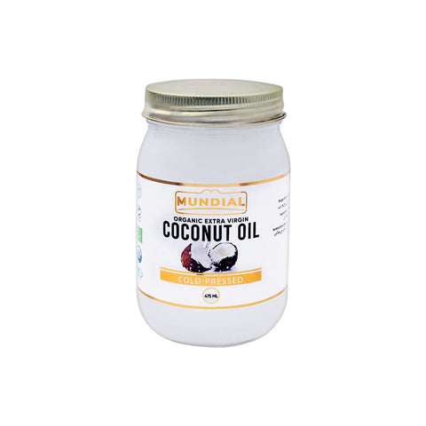 Mundial Organic Extra Virgin Coconut Oil 475ml