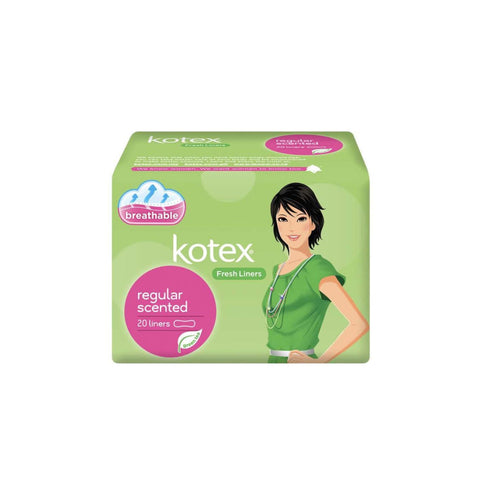 Kotex Sanitary Pads Daily Aroma Fresh Daun Sirih Scented 20P