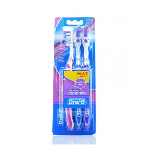 Oral B Toothbrush 3 Pack Set Soft