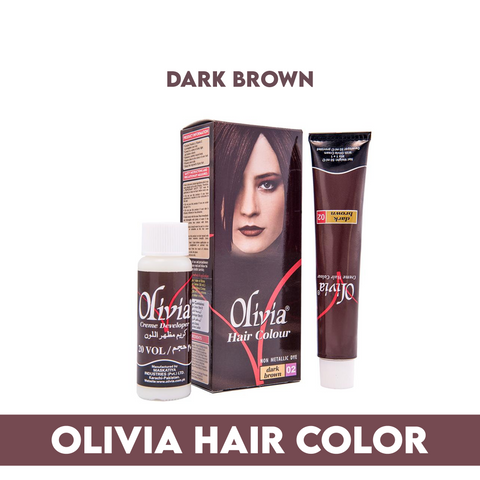 Olivia Dark Brown Hair Colour
