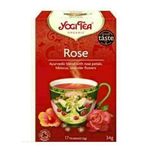 Yogi Tea Rose 17 tea Bags 34 g