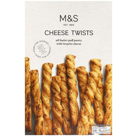 M&S Cheese Twists 125g