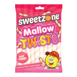 Sweetzone Mallow Twists Pouch Small Fat Free 100 Gm