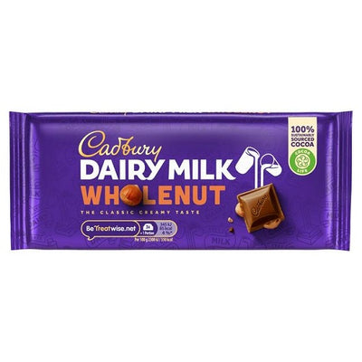 Cadbury Dairy Milk Whole Nut Chocolate 180g