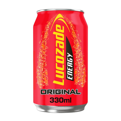 Lucozade Energy Drink Orignal Can 330ml