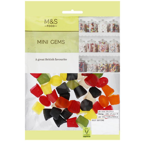 Marks & Spencer Jelly Mini Gems  180g