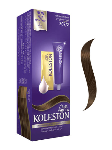 Wella Koleston Color Cream Matte Medium Blonde 307/2