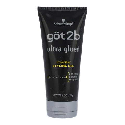 Got2B Hair Gel Ultra Glued Invincible Styling 170G