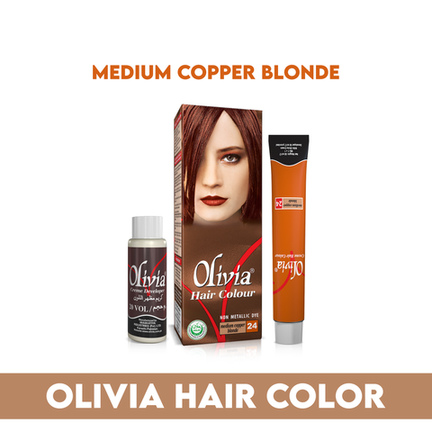 Olivia Hair Colour - Medium Copper Blonde