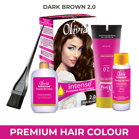 Olivia Intense Premium Hair Colour - Dark Brown