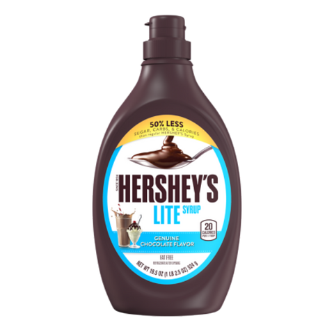 Hersheys Lite Chocolate Syrup 524g