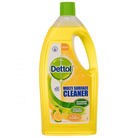 Dettol Surface Cleaner Multi Lemon 1 Ltr