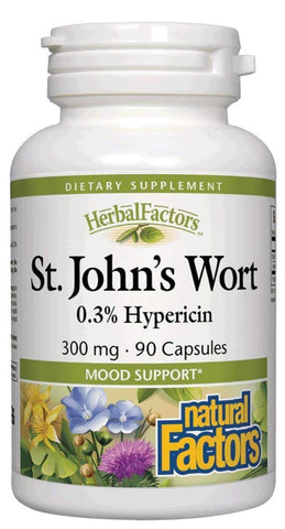 90 Capsule Herbal Factors St. John's Wort