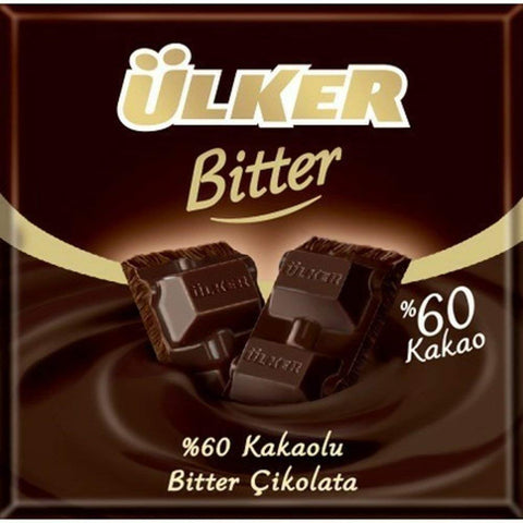 Ulker Chocolate Square 60% Bitter 60g