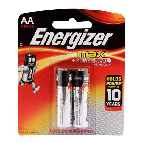 Energizer Max AA Batteries 2 Pack