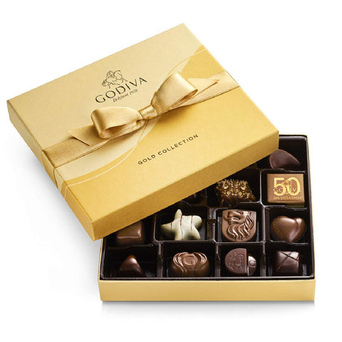 Godiva Gold Box 24 Assorted Chocolate 290g