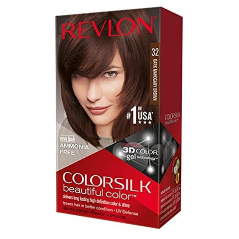 Revlon Hair Color Dark Mahogany Brown 32