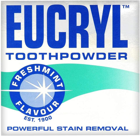 Eucryl Smokers Toothpowder Freshmint 50g