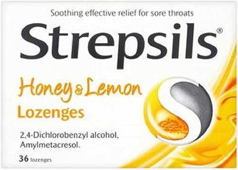 Strepsils Honey & Lemon 36 Lozenges