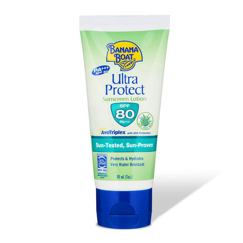 Banana Boat Ultra Protect Sunscreen Lotion Spf 80 90ml