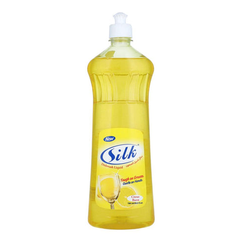 Silk Dishwash Liquid Citrus Burst 750 Ml