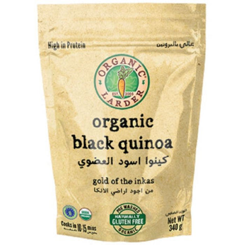 Organic Larder Organic Black Quinoa 340g