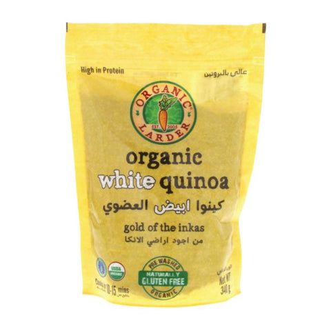 Organic Larder Organic White Quinoa 340g