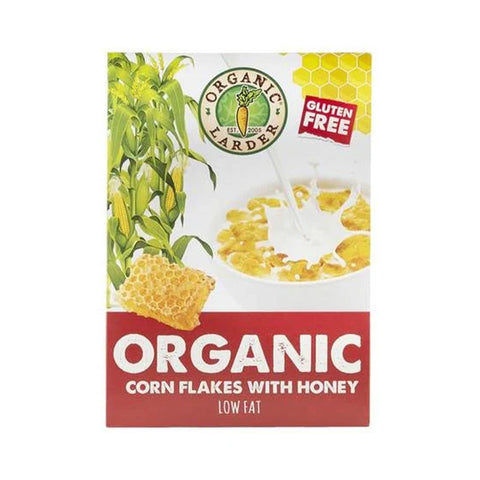 Organic Larder Cornflakes With Honey 300G