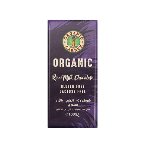 Organic Larder Chocolate Rice Milk 100g