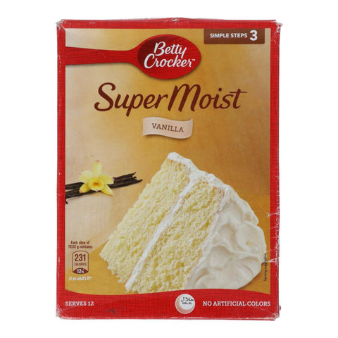 Betty Crocker Super Moist Vanilla 500G