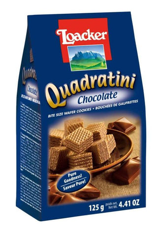 Loacker Wafer Quadratini Chocolate 125g