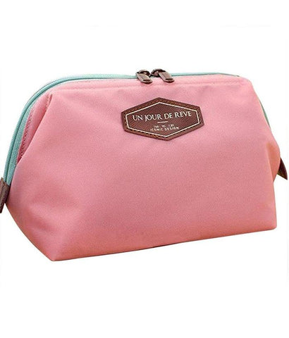 Travel Cosmetic Wash Bag - Pink