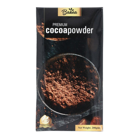 Bakea Premium Cocoa Powder  200Gm
