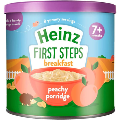 Heinz Peach Multigrain Porridge Baby Food 220g