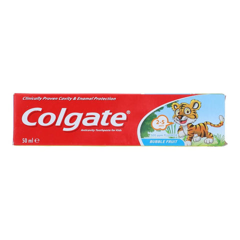 Colgate Kids Tooth Paste Bubble Fruit 50Ml