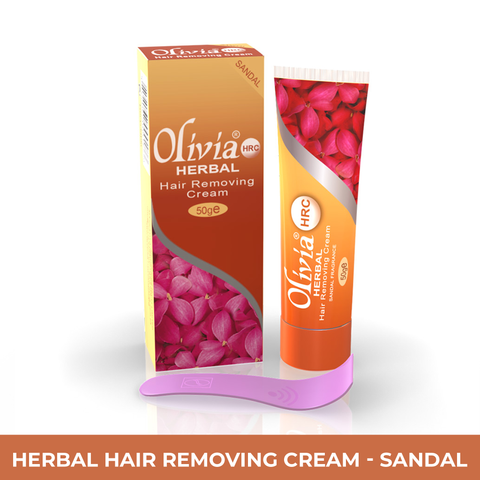 Olivia Herbal Hair Removing Cream - Sandal