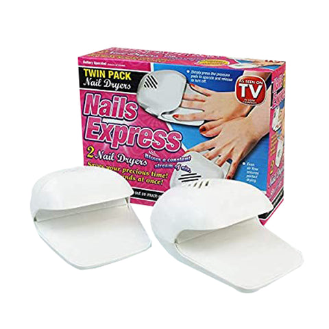 Beauty Tool Nail Express Twin Pack Nail Dryer White