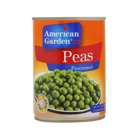 American Garden Peas Processed 400 Gm Basic