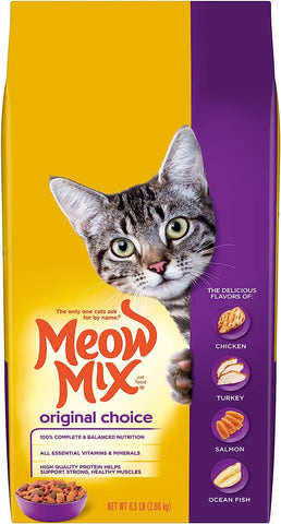 Meow Mix Cat Food Origina