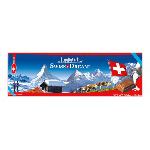 Swiss Dream Tab Milk Chocolate 300g