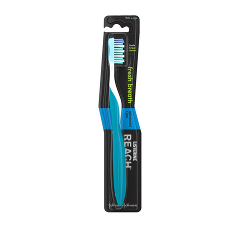 Listerine Reach Toothbrush Fresh Breath Firm