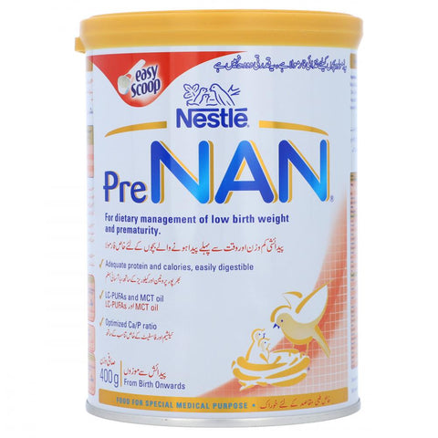 Nestle Pre Nan For Dietary Management Of Low Birth Weight And Prematurity 400G