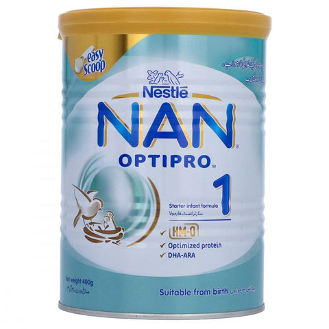 Nestle Nan Optipro 1 Follow Starter Infant Formula Suitable From Birth 400G