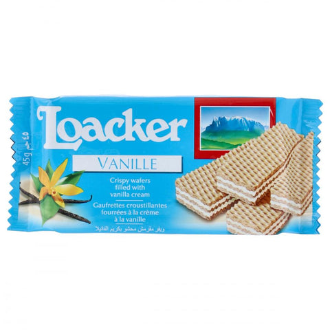 Loacker Vanille Wafers 45G