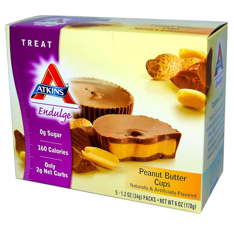 Atkins Endulge Treat 10 Packs Bar Peanut Butter Cups 170g