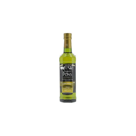 Pons Extra Virgin Organic Olive Oil 500ml