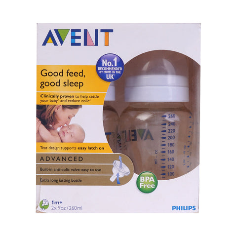 Philips Avent Baby Feeding Bottle Anti Colic 2Pc 260 Ml 663/