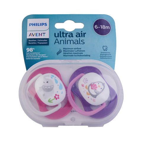 Philips Avent Baby Soother Ultra Air 6-18M Scf080/08